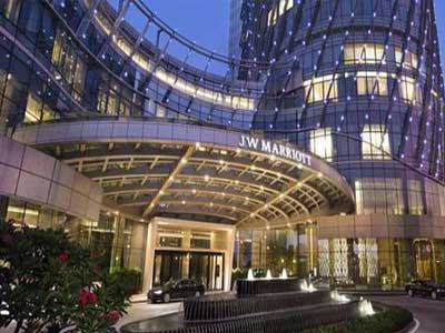 深圳佳兆業萬豪酒店冷卻塔填料更換維修